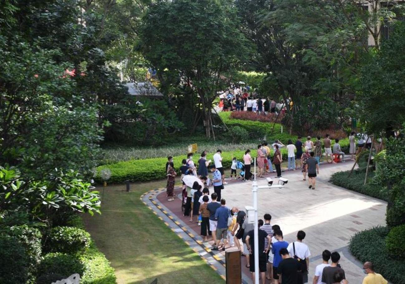 中10本土案例皆广东 广州2区升为高危险区